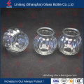 Custom Glass Jar Candles with pumpkin shape